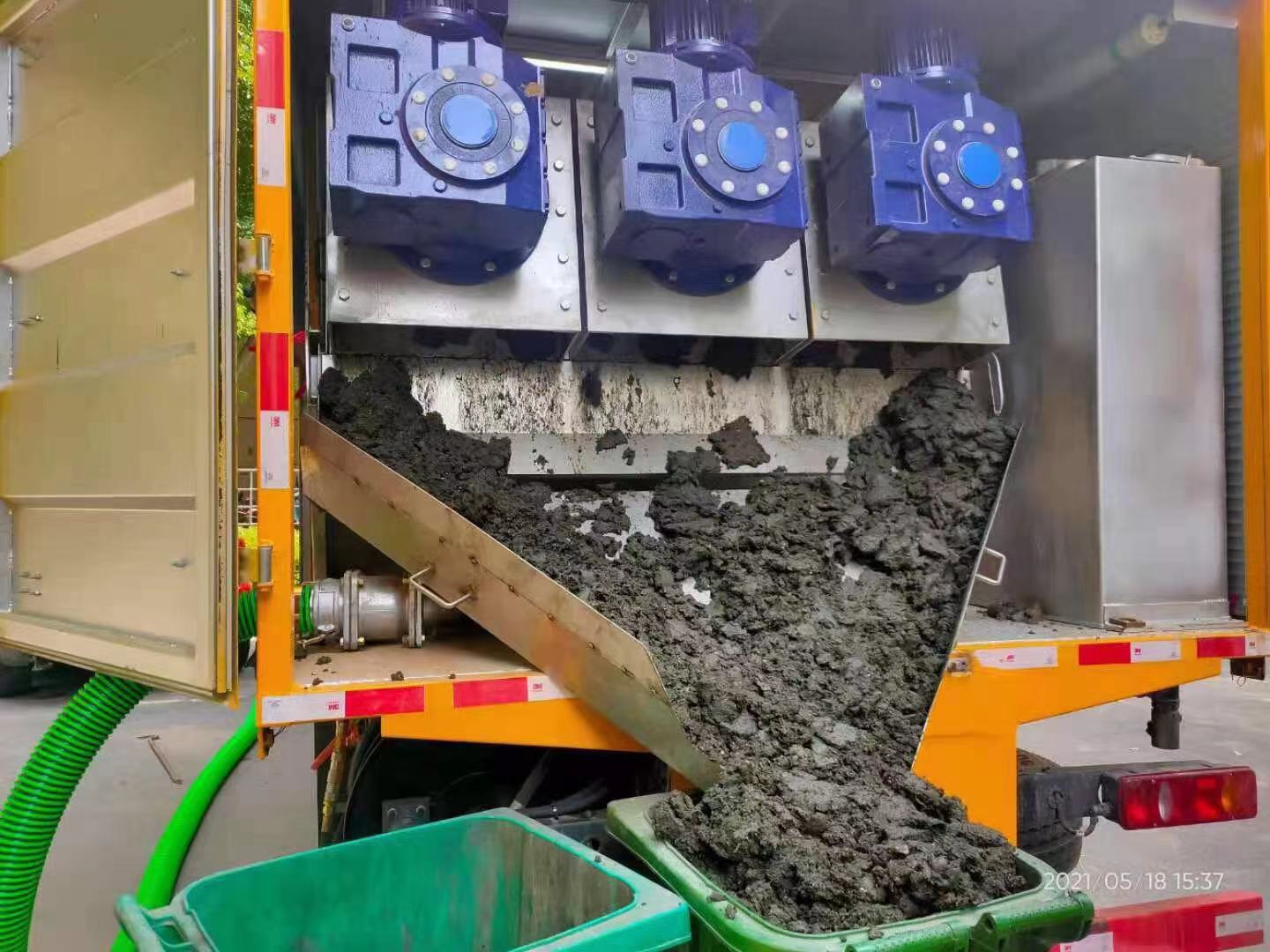 淮阳化粪池清掏城市维护站-泥浆净化干湿分离处理